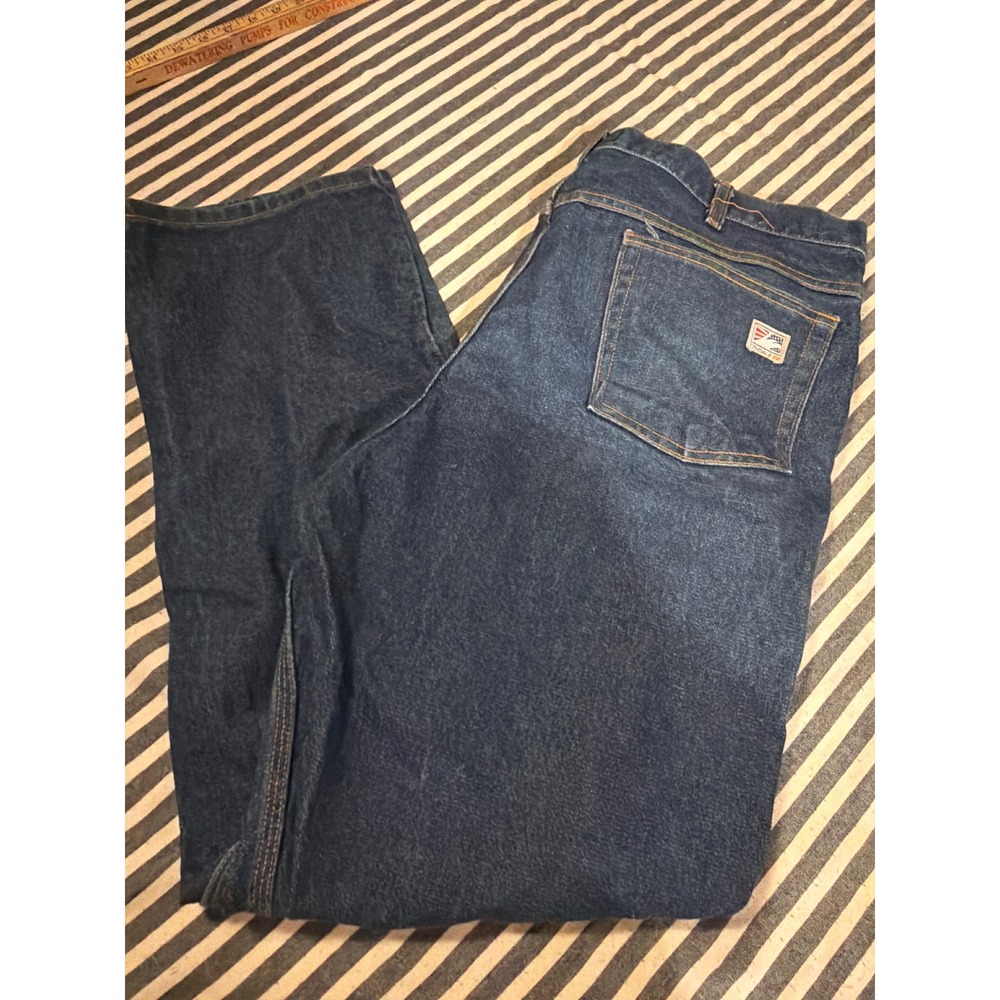 Tyndale FR Flame Resistant Work Jeans Dark Wash Denim 40x32 J230T MVM Rodeo